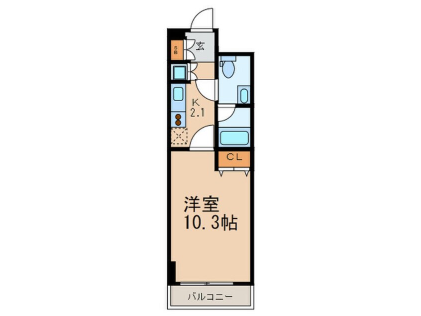 間取図 グランハイツ高田馬場