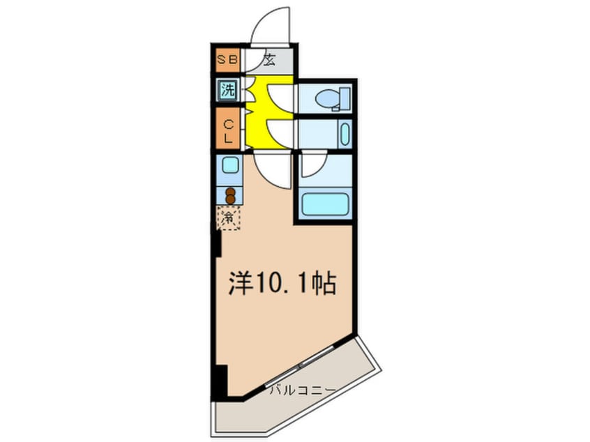 間取図 グランハイツ高田馬場