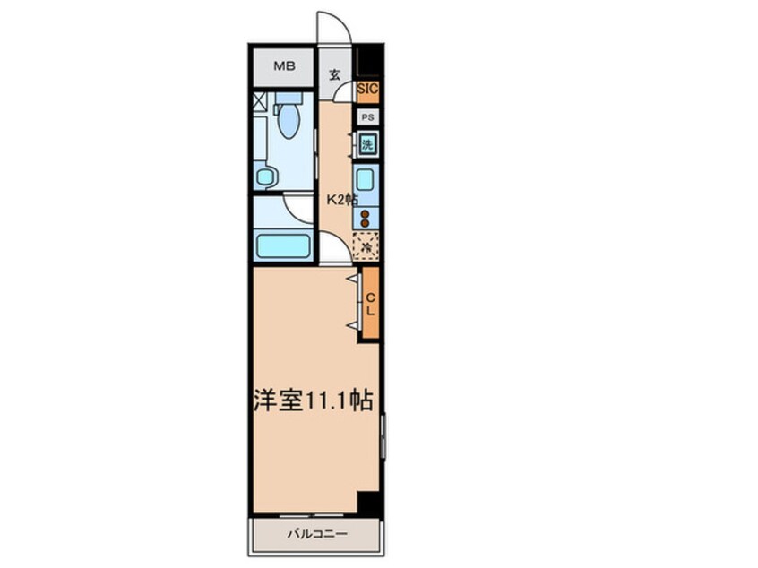 間取図 グランハイツ高田馬場