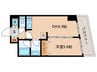 グランハイツ高田馬場 1DKの間取り