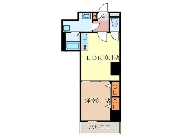 間取り図 グランハイツ高田馬場