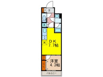 間取図 グランハイツ高田馬場