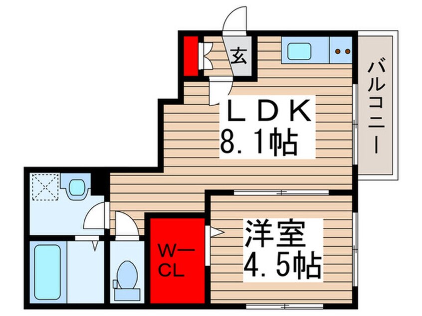 間取図 ワンスカイＳ