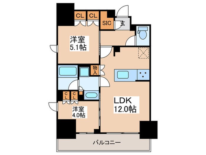 間取り図 ルフォンプログレ秋葉原マークス