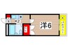 カーメルヒルズ 1Kの間取り