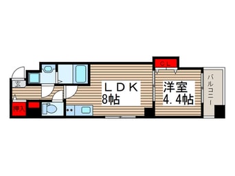 間取図 レブリアント松戸