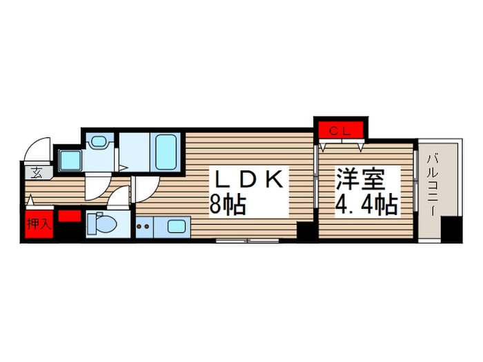 間取り図 レブリアント松戸