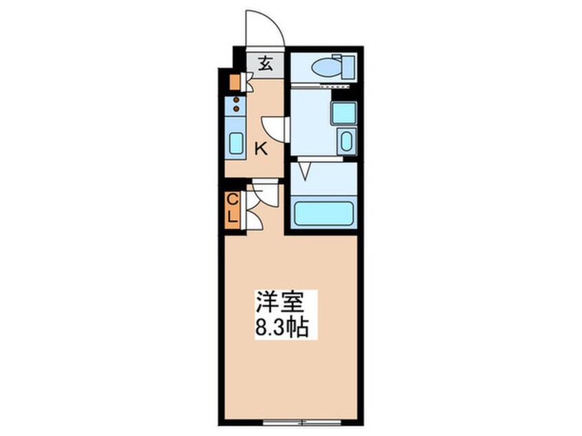 間取図 ﾌﾞﾗｲｽﾞ高井戸DUE