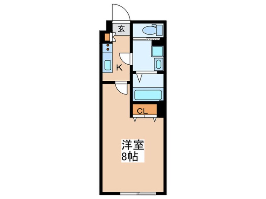 間取図 ﾌﾞﾗｲｽﾞ高井戸DUE