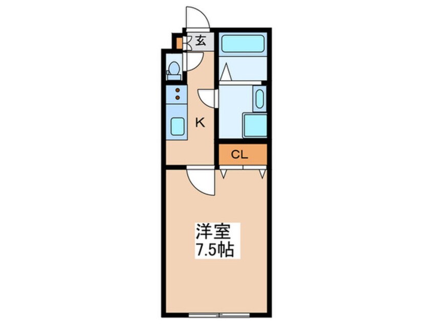 間取図 ﾌﾞﾗｲｽﾞ高井戸DUE