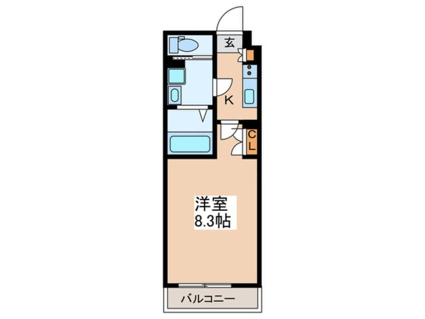 間取図 ﾌﾞﾗｲｽﾞ高井戸DUE