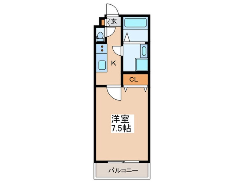 間取図 ﾌﾞﾗｲｽﾞ高井戸DUE