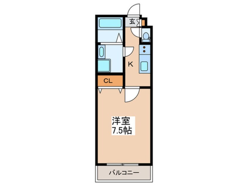 間取図 ﾌﾞﾗｲｽﾞ高井戸DUE