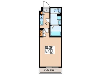 間取図 ﾌﾞﾗｲｽﾞ高井戸DUE