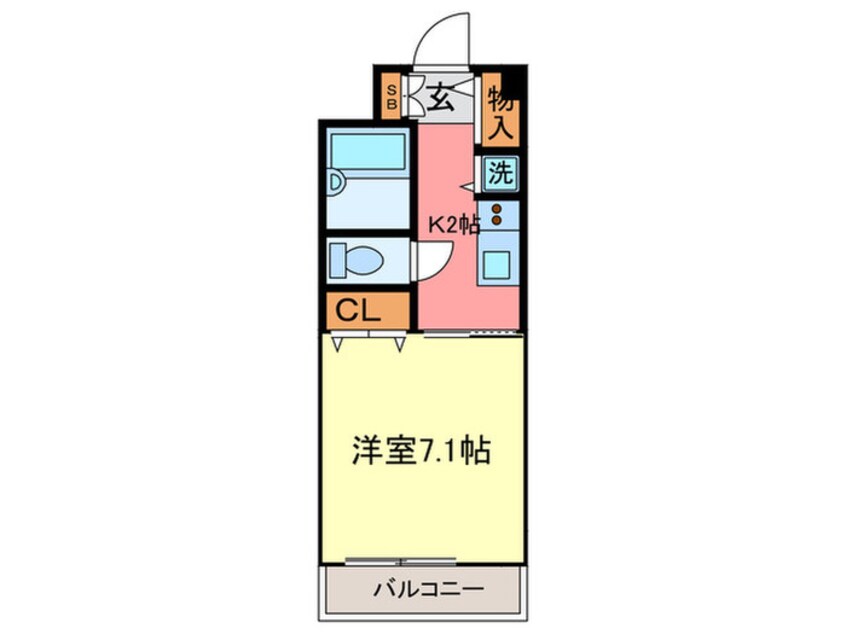 間取図 プルミエ