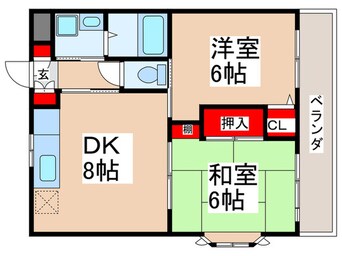 間取図 ライフコア中葛西