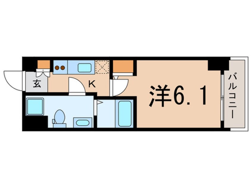 間取図 プレール・ドゥーク目白(702)