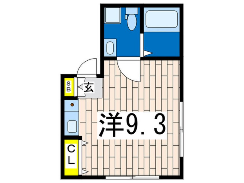 間取図 プランドール横濱