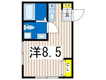 間取図 プランドール横濱