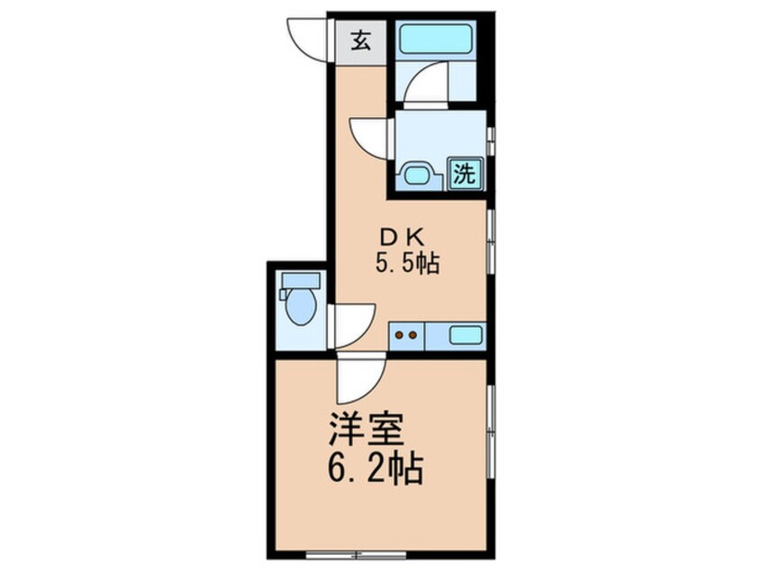 間取図 Avance上池台