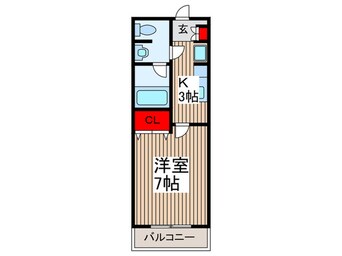 間取図 メゾン武蔵浦和