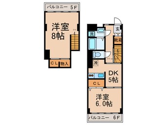 間取図 ビラ・ウエルス