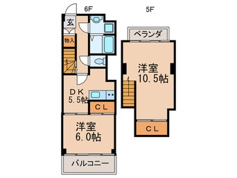 間取図 ビラ・ウエルス