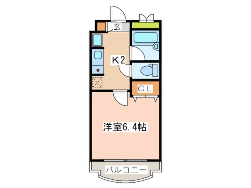間取図 フォ－ラム登戸