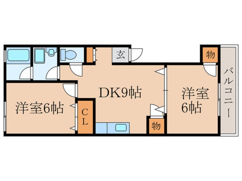 間取図 ディアコ－ト