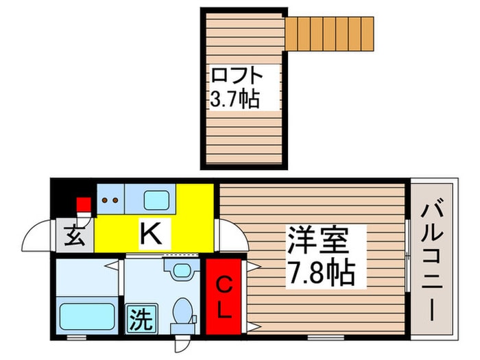 間取り図 ロワール行徳Ｖ