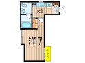 グランエッグス祐天寺Ｂの間取図