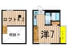 グランエッグス祐天寺Ｂ 1Rの間取り