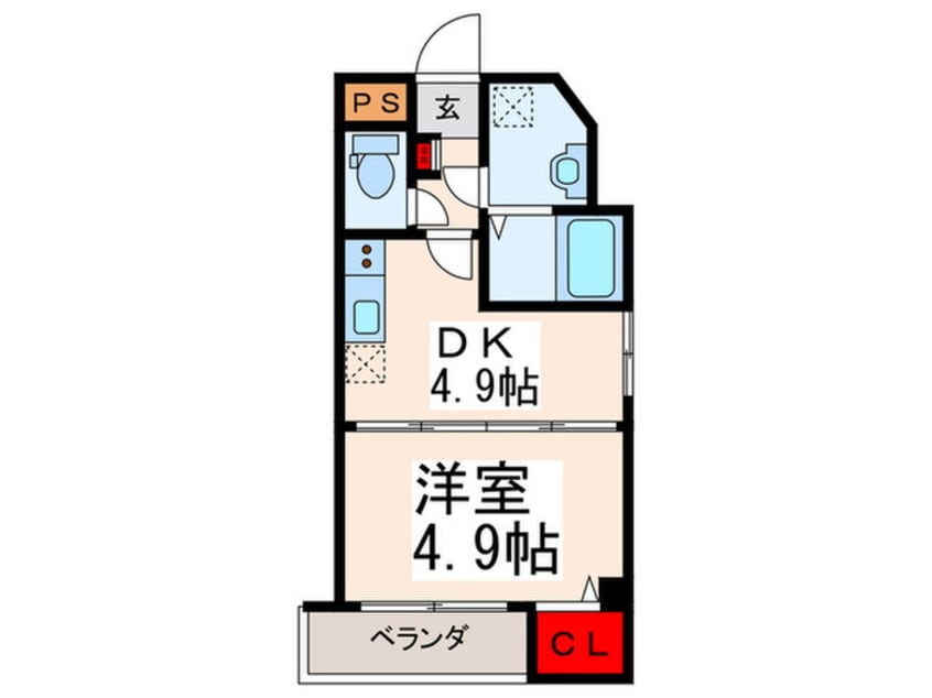 間取図 リトルズ西尾久