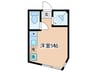 TM登戸 1Rの間取り
