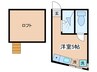 TM登戸 1Rの間取り