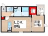 ｒｏｂｏｔ　ｈｏｍｅ　南流山Ⅱ 1LDKの間取り