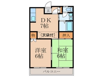 間取図 グランドステータス中村