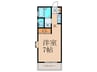 ＵＢＯ　Ｈｏｕｓｅ 1Kの間取り