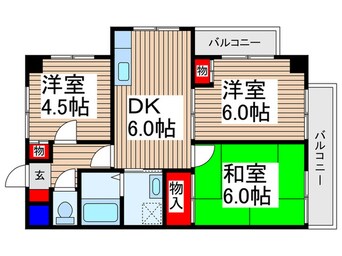 間取図 市川第七ビル