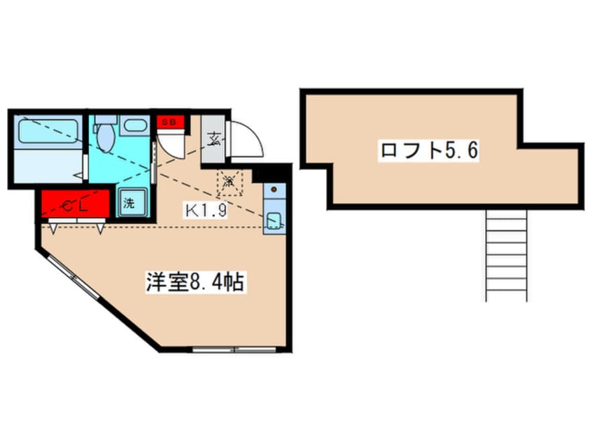 間取図 Grandioso東十条