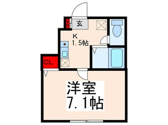 間取図 ポモドーロ町屋