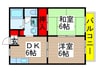 サニ－コ－トＤ 2DKの間取り