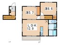 レガーロⅠの間取図
