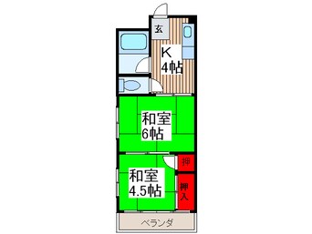 間取図 大東第一ビル
