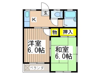 間取図 ふじハイツ