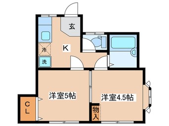 間取図 パパス・コート