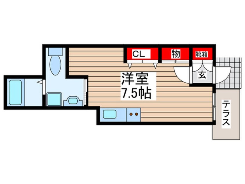 間取図 アクアソレイユ