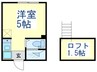 マレーア高円寺 1Rの間取り