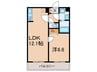 GRAN PASEO　文京小日向 1LDKの間取り
