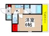 ｴﾙｽﾀﾝｻﾞ本八幡 1Kの間取り
